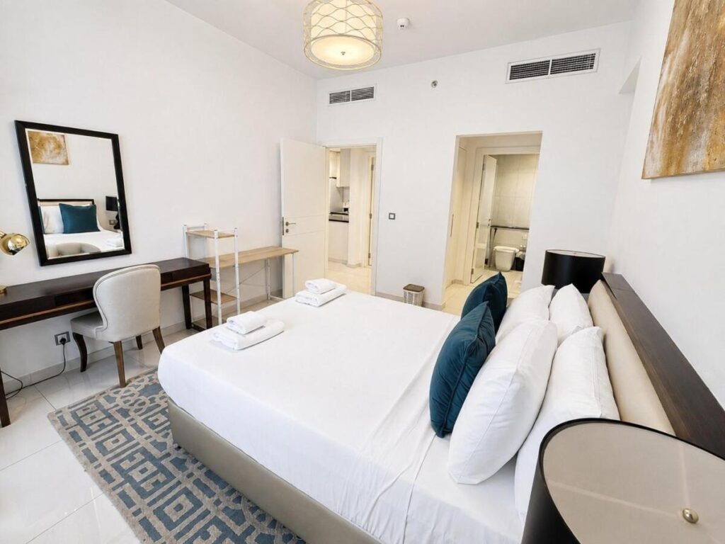 Premium 1BR with Elegant Interiors | DAMAC Ghalia, JVC