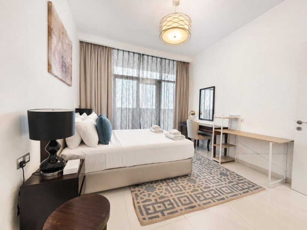 Premium 1BR with Elegant Interiors | DAMAC Ghalia, JVC
